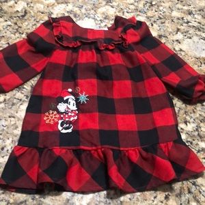 Minnie Mouse holiday nightgown